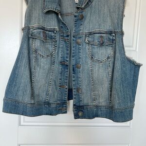 Torrid Blue Denim Vest